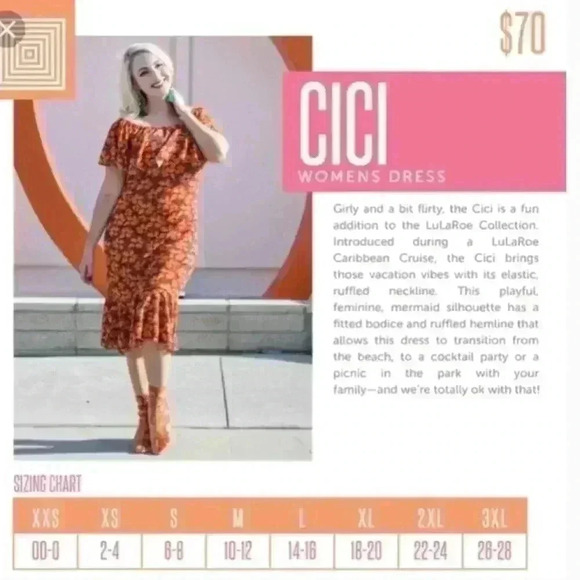 Lularoe small turquoise one‎ shoulder/ off the shoulder Cici dress. NWT - Picture 5 of 9